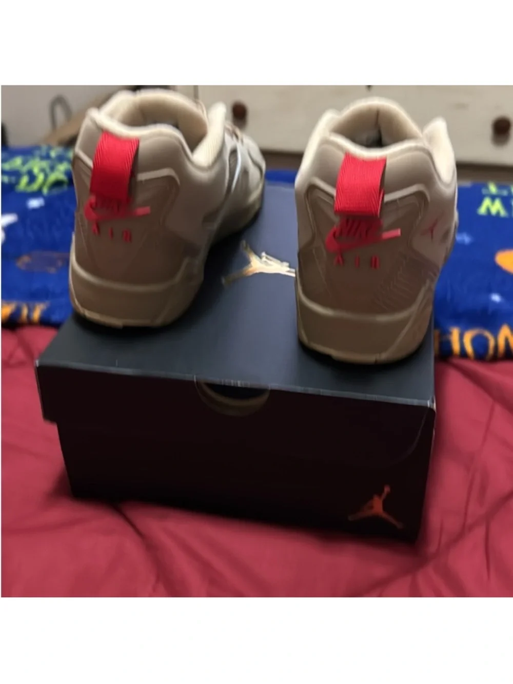 Jordan kidd MVP 92 Desert Como/Fire Beige Low-Top Sneakers